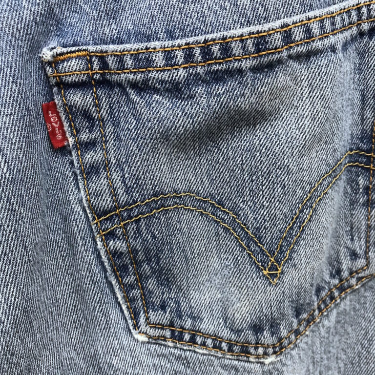 vintage button fly levis
