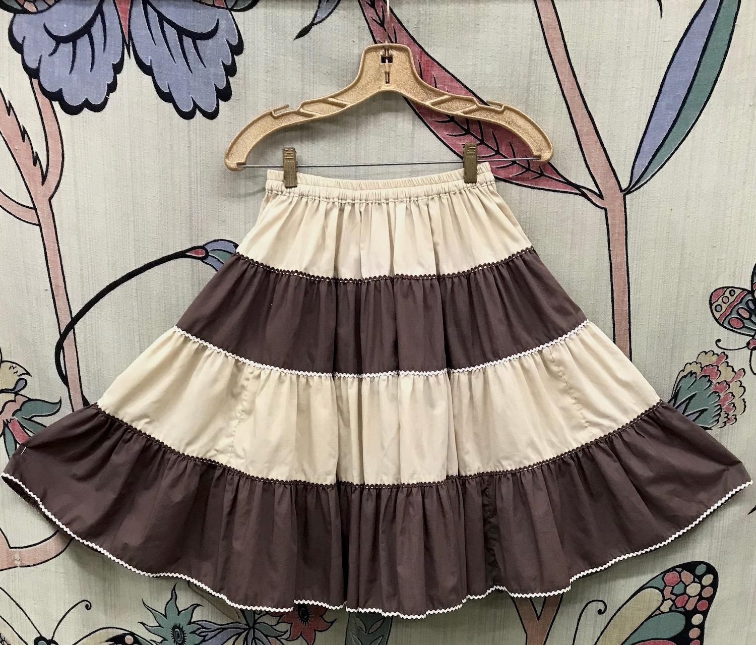 Vintage 70s Square Dance Skirt - Tucson Thrift Shop