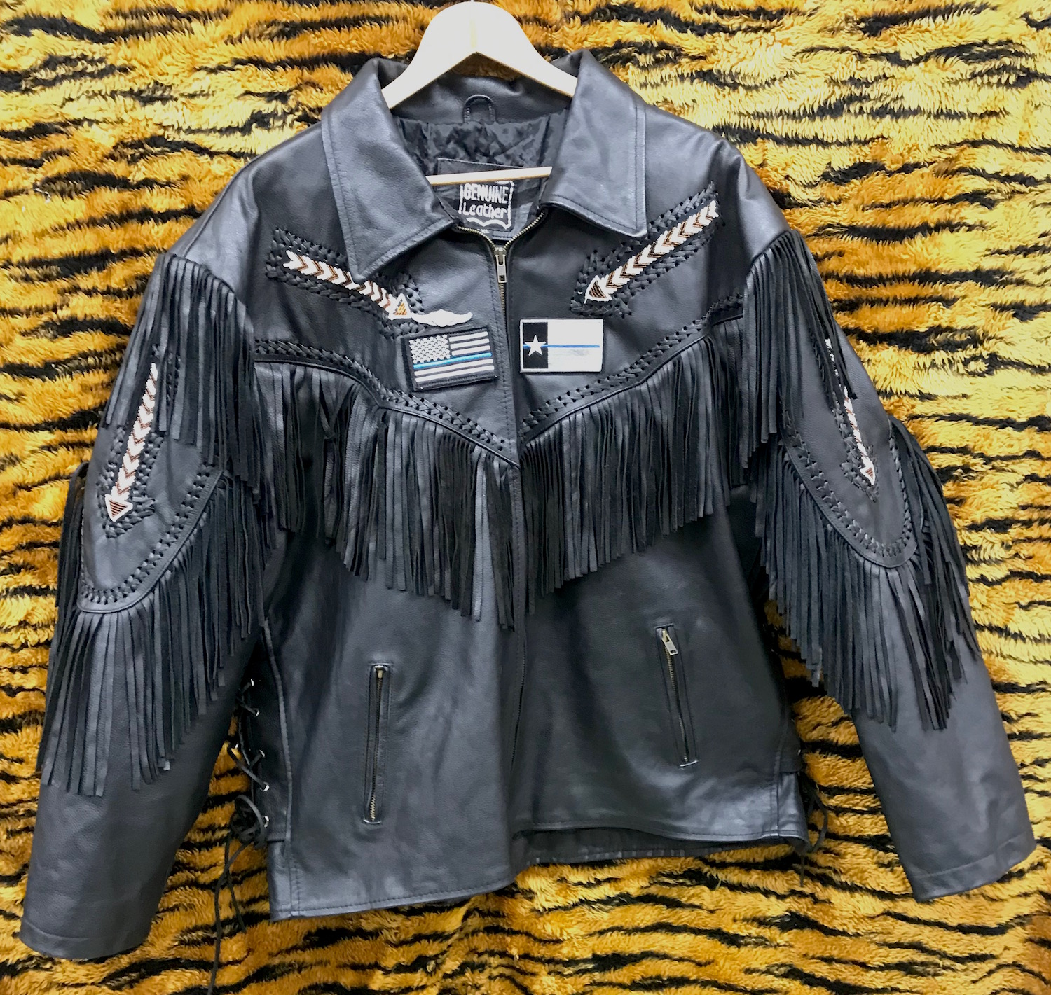 COWBOY Year of the Tiger Leather jacket