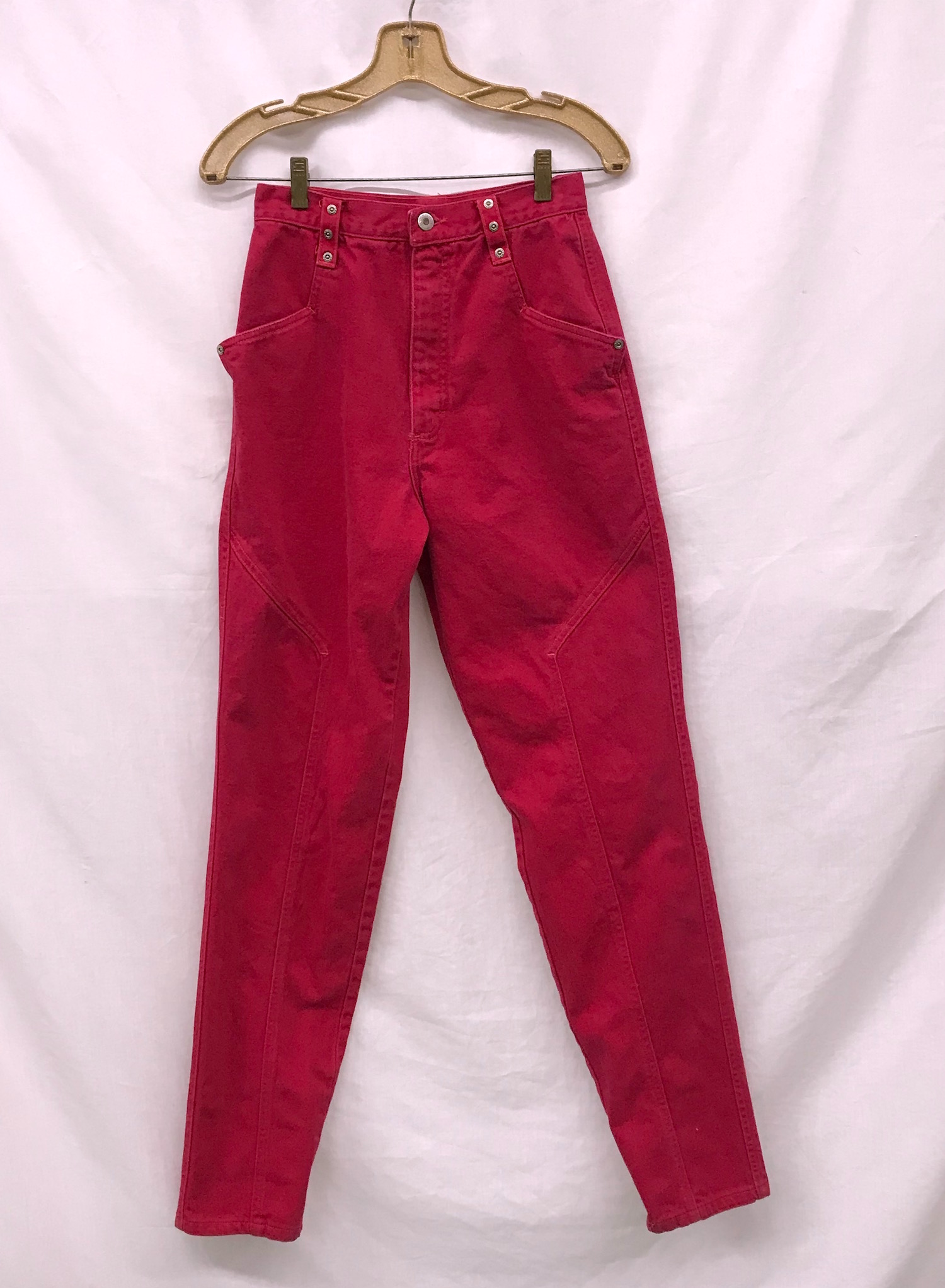 Red Wrangler Hi-waist Jeans - Tucson Thrift Shop
