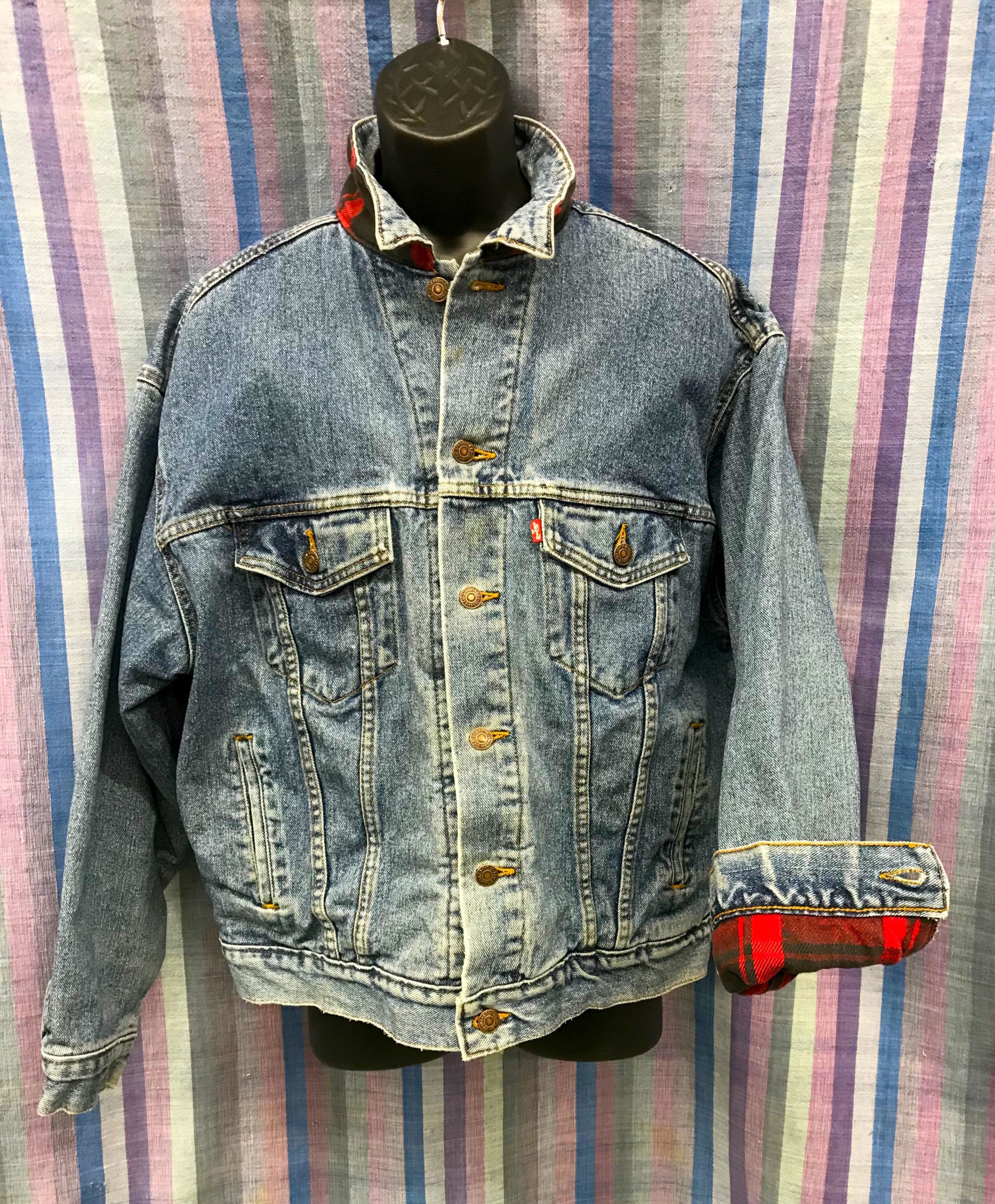 lined levis jacket